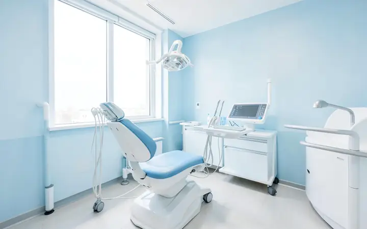 Homepage preview of the Harmony Dental Studio demo site